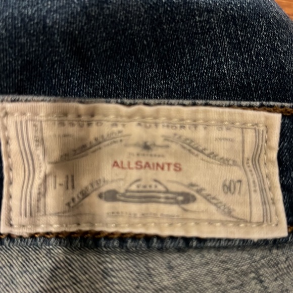 All Saints Skinny Jean. Size 28. Fit 607. - Picture 10 of 12
